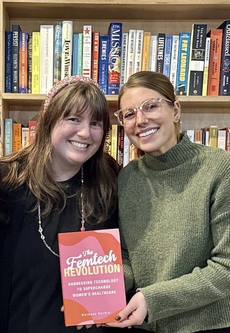 Dr. Claire Lunde and Bethany Corbin